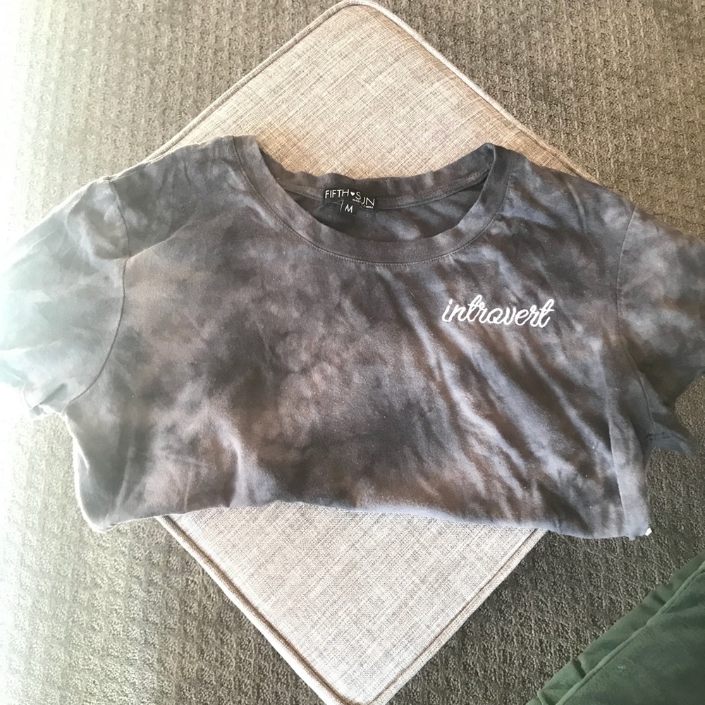 Tie dye Introvert Tee